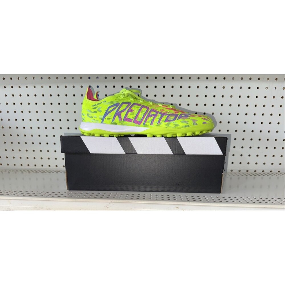 Adidas Predator League TF Mens Indoor Soccer Turf Shoes Size 10 Multi Color